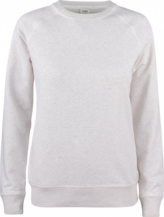 Clique - Organic Sweatshirt For Women - Grey melange