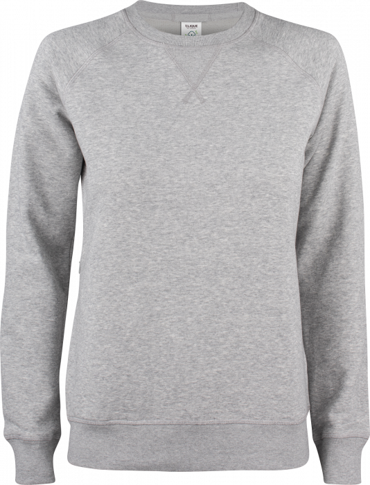 Clique - Økologisk Sweatshirt Til Kvinder - Grey melange