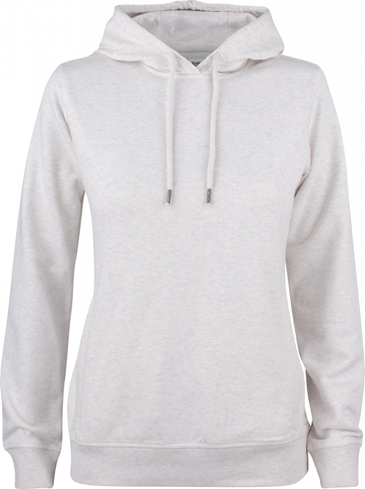 Clique - Women's Organic Premium Hoody - Grey melange