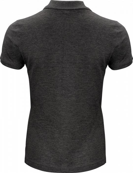 Clique - Klassisk &Oslash;kologisk Polo Til Damer - Antracite Meleret