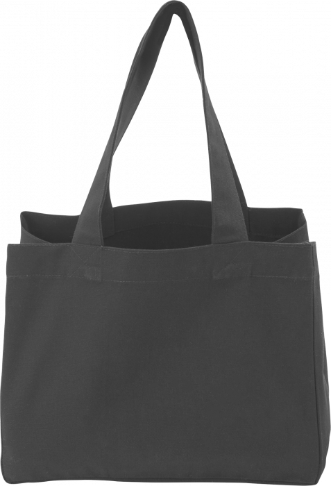 Cottover - Small Canvas Tote Bag Short Handle - Black