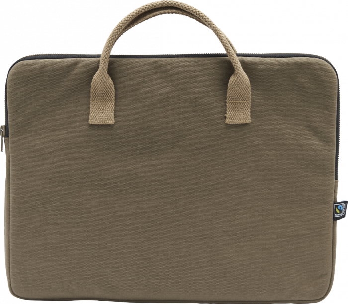 Cottover - Canvas Computer Case - DK Olive