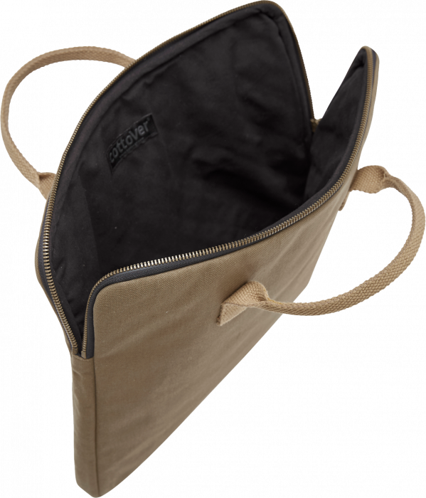 Cottover - Canvas Computer Case - DK Olive