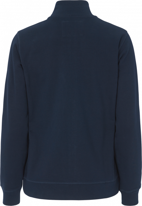 Cottover - F. Terry Zip Sweatshirt Woman - Marino
