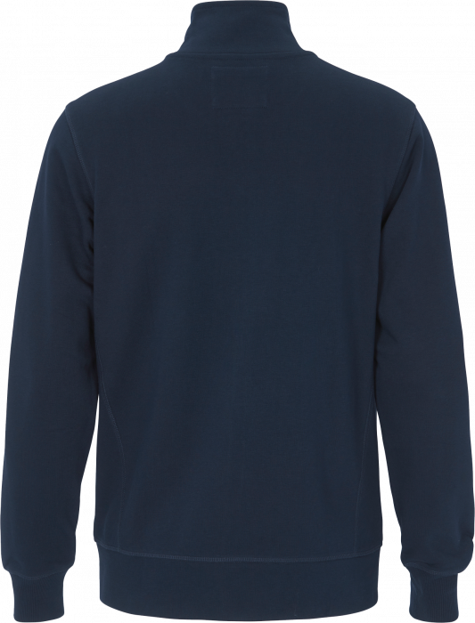 Cottover - F. Terry Zip Sweatshirt - Marino