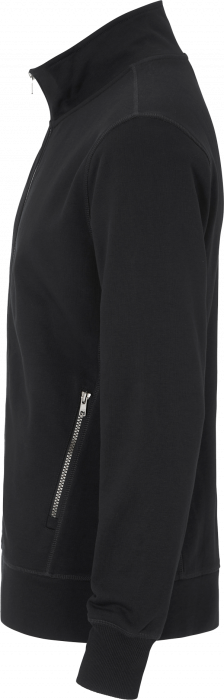 Cottover - F. Terry Zip Sweatshirt - Black
