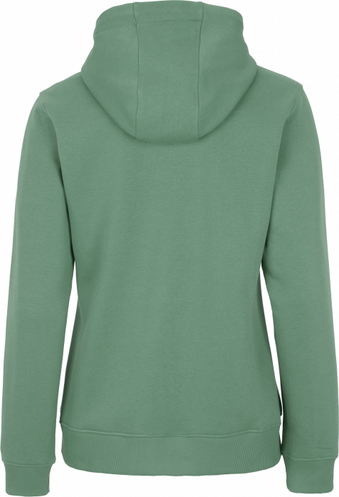 Cottover - Eco Cotton Key Zip Hoodie Woman - Dusty Green