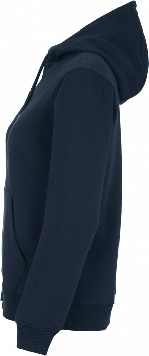 Cottover - Eco Cotton Key Zip Hoodie Woman - Navy