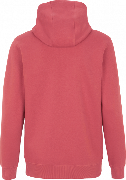 Cottover - Eco Cotton Key Zip Hoodie - Dusty Red