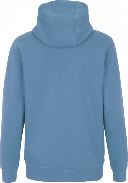Cottover - Eco Cotton Key Zip Hoodie - Dusty Blue