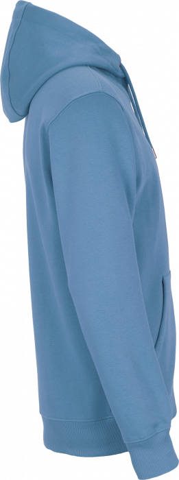 Cottover - Eco Cotton Key Zip Hoodie - Dusty Blue