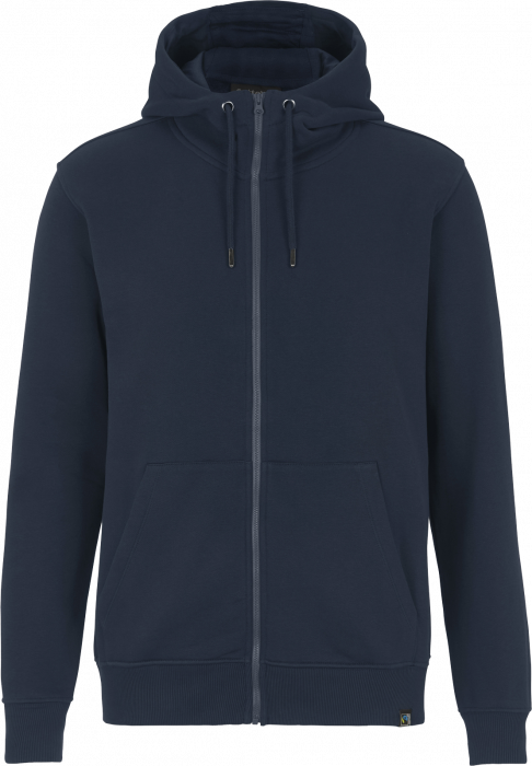 Cottover - Eco Cotton Key Zip Hoodie - Marin