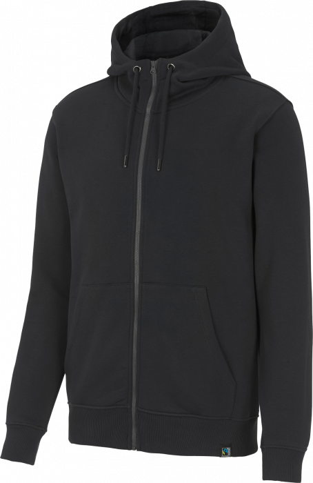 Cottover - Eco Cotton Key Zip Hoodie - Black