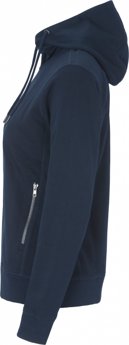 Cottover - F. Terry Zip Hoodie Woman - Navy