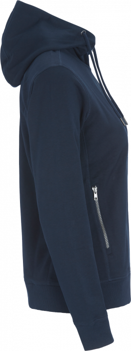 Cottover - F. Terry Zip Hoodie Woman - Navy