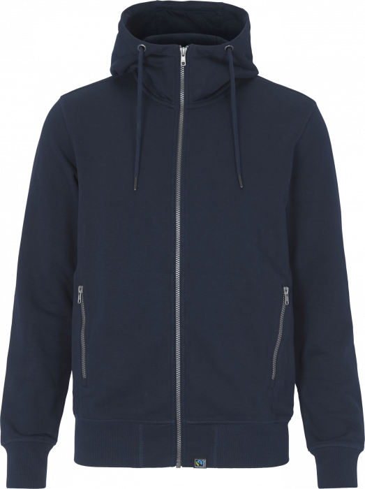 Cottover - F. Terry Zip Hoodie - Navy
