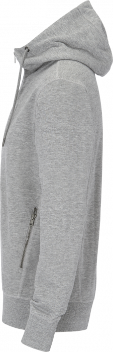 Cottover - F. Terry H&aelig;ttetr&oslash;je Med Lynl&aring;s - Grey Melange