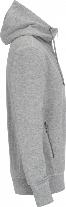 Cottover - F. Terry H&aelig;ttetr&oslash;je Med Lynl&aring;s - Grey Melange