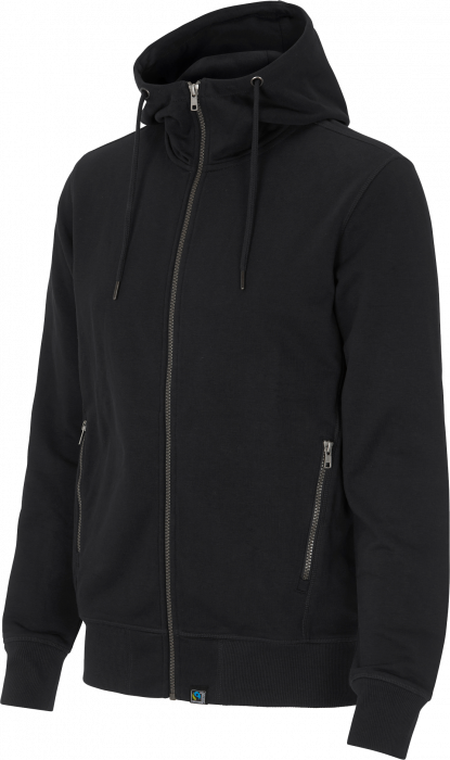 Cottover - F. Terry Zip Hoodie - Black