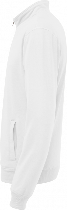 Cottover - Eco Cotton Sweatshirt Half Zip - White