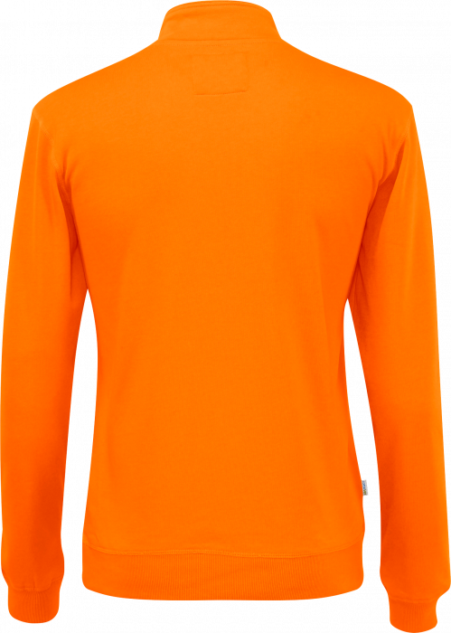 Cottover - Eco Cotton Sweatshirt Half Zip - Orange