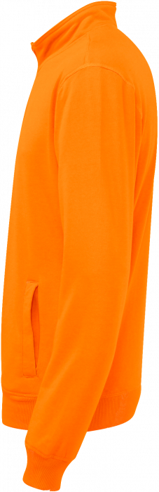 Cottover - Eco Cotton Sweatshirt Half Zip - Orange