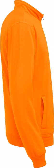 Cottover - Eco Cotton Sweatshirt Half Zip - Orange