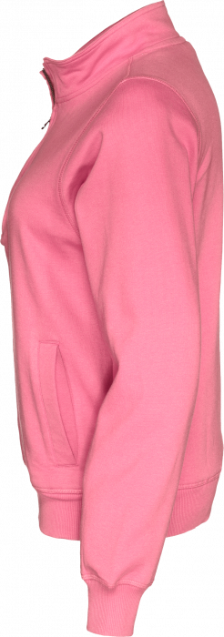 Cottover - Eco Cotton Sweatshirt Half Zip - Pink
