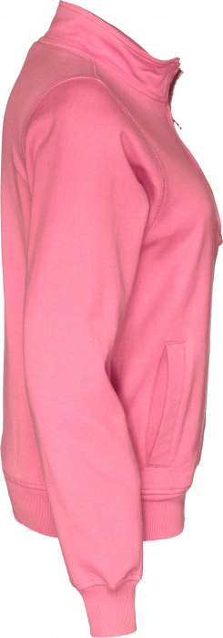 Cottover - Eco Cotton Sweatshirt Half Zip - Pink