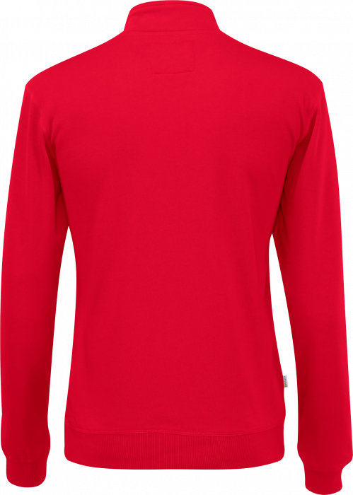 Cottover - Eco Cotton Sweatshirt Half Zip - Red