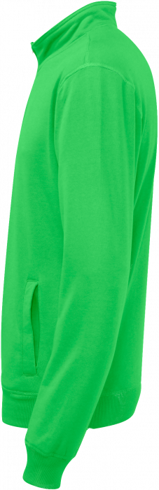 Cottover - Eco Cotton Sweatshirt Half Zip - Green