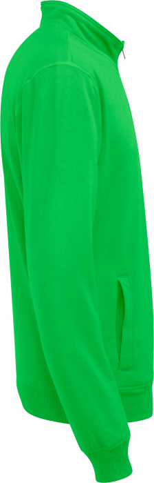 Cottover - Eco Cotton Sweatshirt Half Zip - Green
