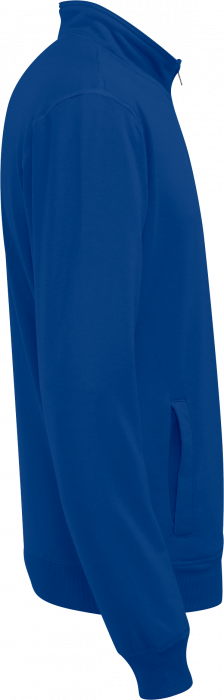 Cottover - Eco Cotton Sweatshirt Half Zip - Royal Blue