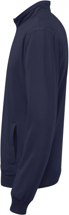 Cottover - Eco Cotton Sweatshirt Half Zip - Navy