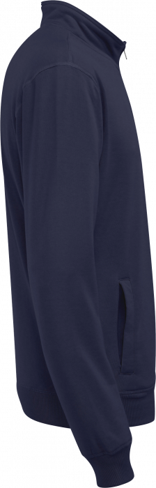 Cottover - Eco Cotton Sweatshirt Half Zip - Navy