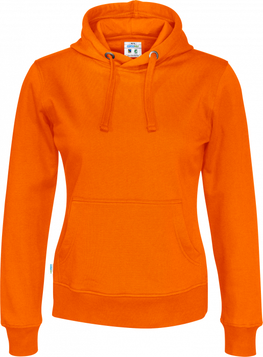 Cottover - Eco Cotton Hoodie Woman - Orange
