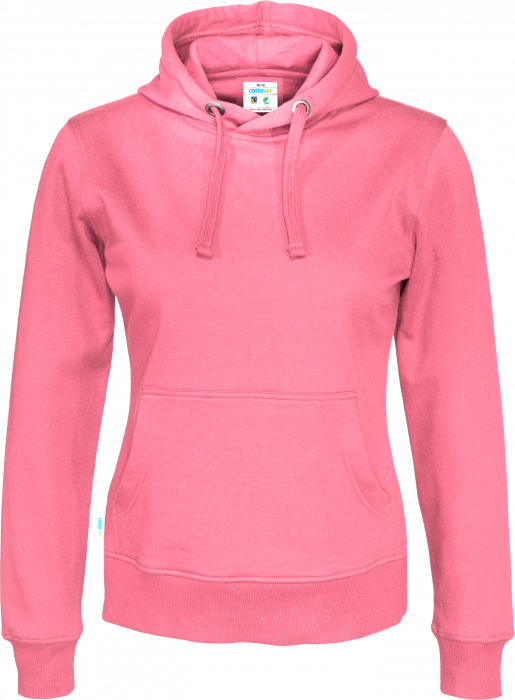 Cottover - Eco Cotton Hoodie Woman - Pink