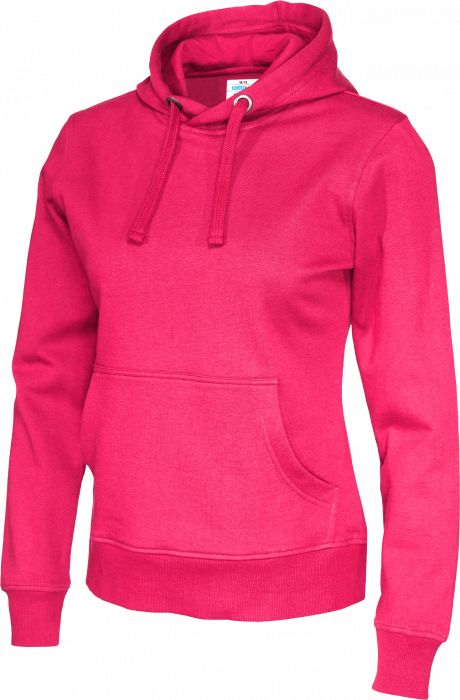 Cottover - Eco Cotton Hoodie Woman - Dark Cerise