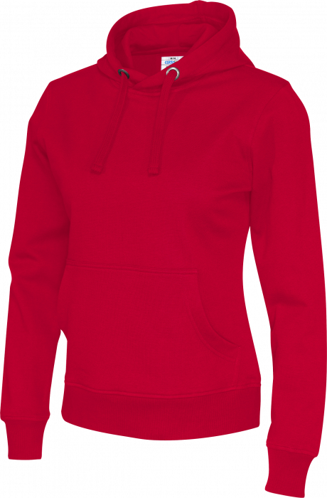 Cottover - Eco Cotton Hoodie Woman - Red