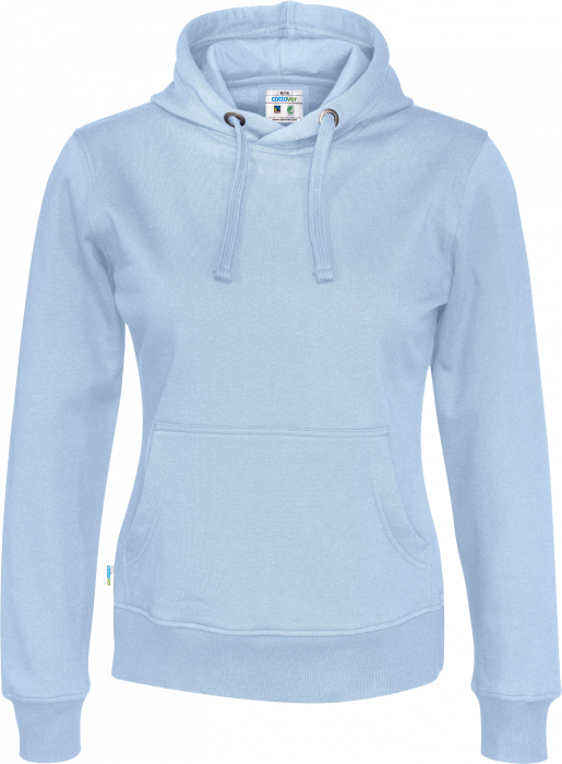 Cottover - Eco Cotton Hoodie Woman - Sky Blue