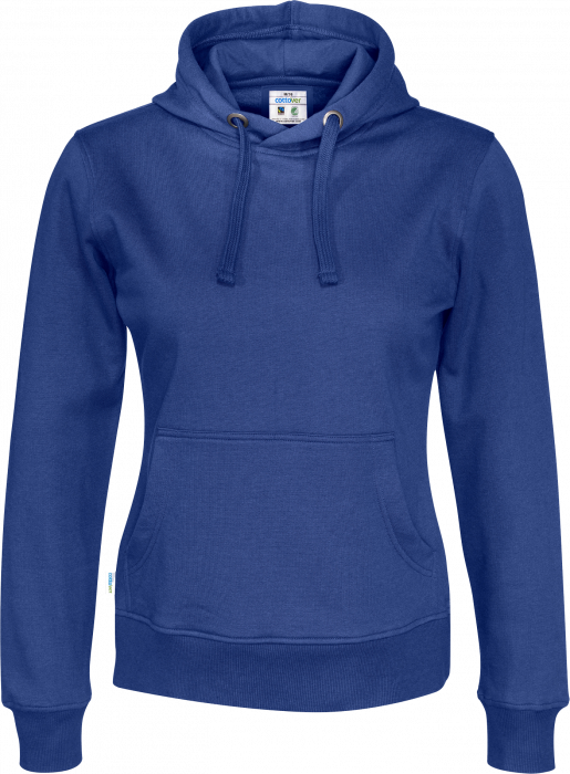 Cottover - Eco Cotton Hoodie Woman - Royal Blue