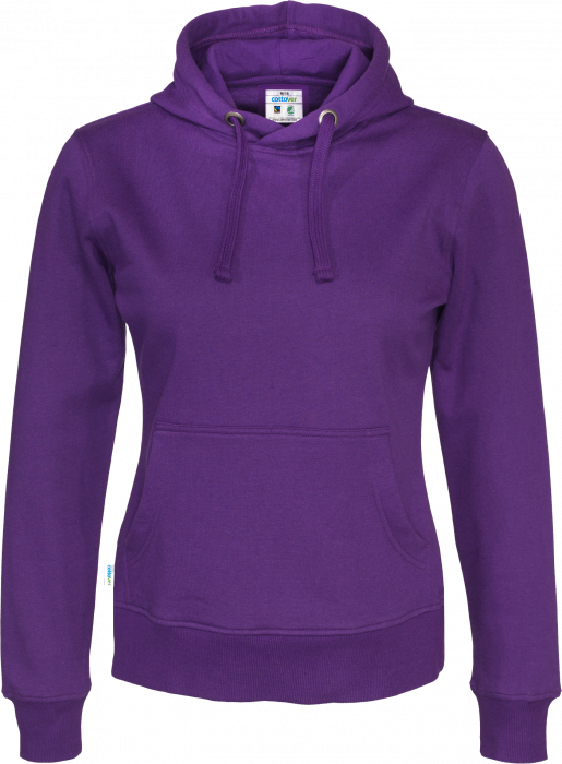 Cottover - Eco Cotton Hoodie Woman - Purple