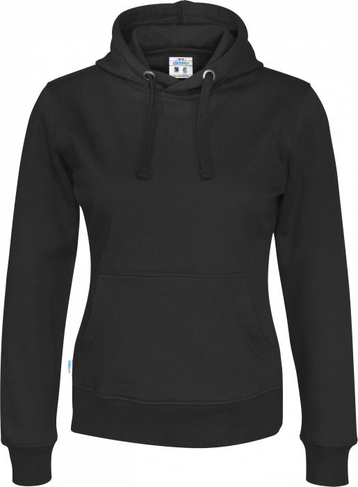 Cottover - Eco Cotton Hoodie Woman - Black