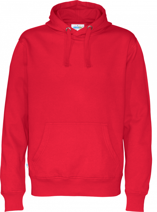 Cottover - Eco Cotton Hoodie - Red