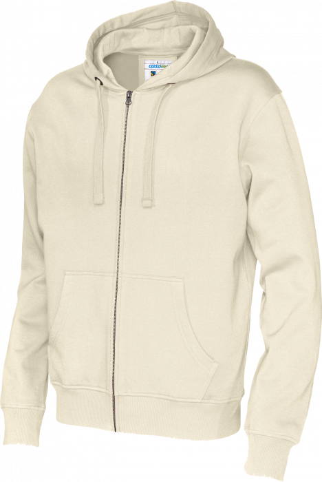 Cottover - Eco Cotton Zip Hoodie - Off-White