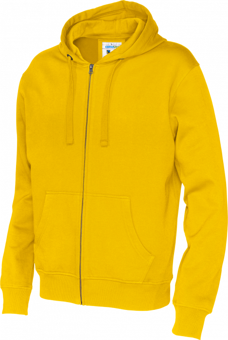 Cottover - Eco Cotton Zip Hoodie - Yellow
