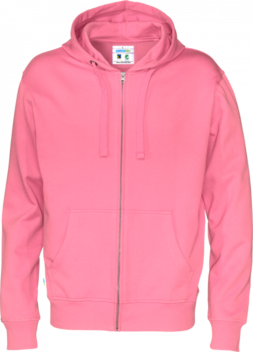 Cottover - Eco Cotton Zip Hoodie - Pink