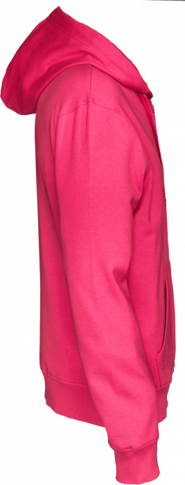 Cottover - Eco Cotton Zip Hoodie - Dark Cerise