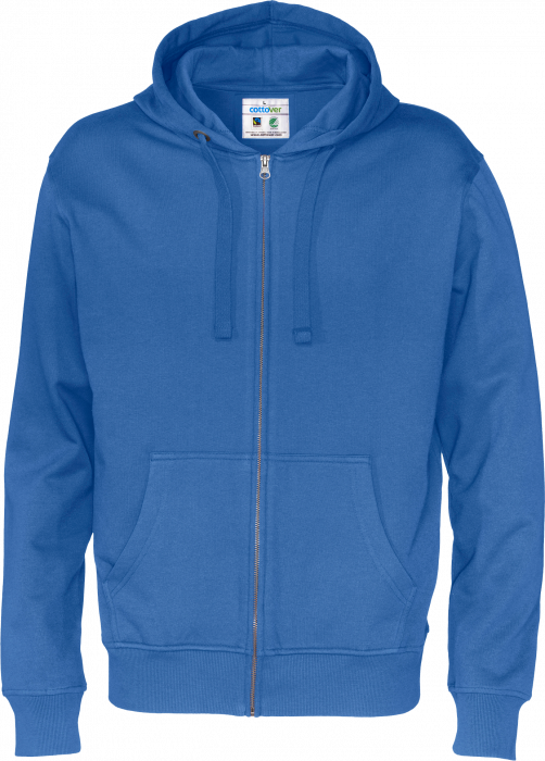 Cottover - Eco Cotton Zip Hoodie - Royal Blue