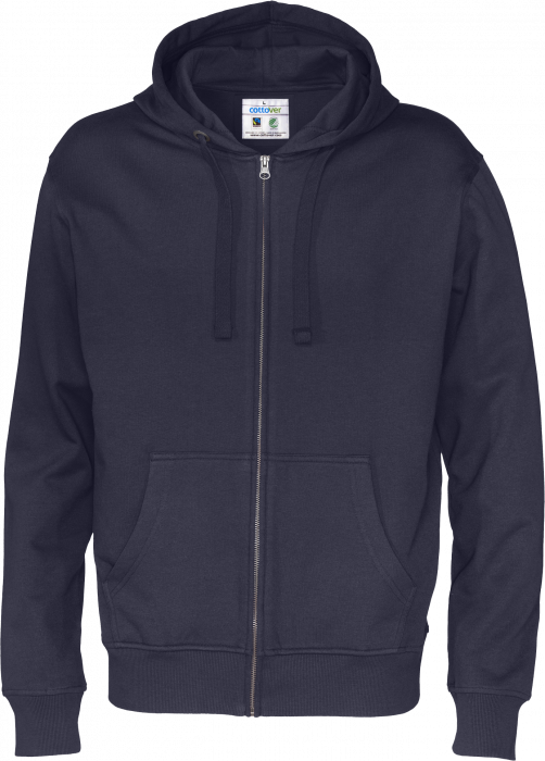 Cottover - Eco Cotton Zip Hoodie - Marine
